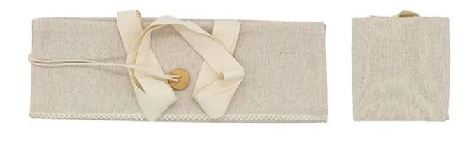 Foldable Cotton Tote Bag With Carrying Handles