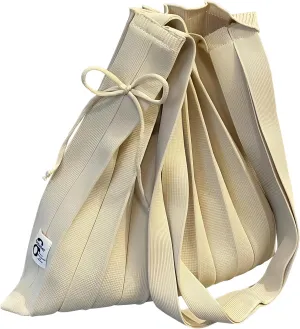 Foldable Shoulder Knit Tote Bag Crossbody Cute Tote Bag Big Capacity Shopping Work Bag Crochet Crossbody Bag