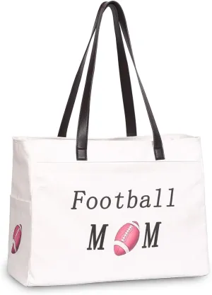 Football Mom Bag for Women, Football Accessories, Sports Team Essentials, Team Mom Gifts