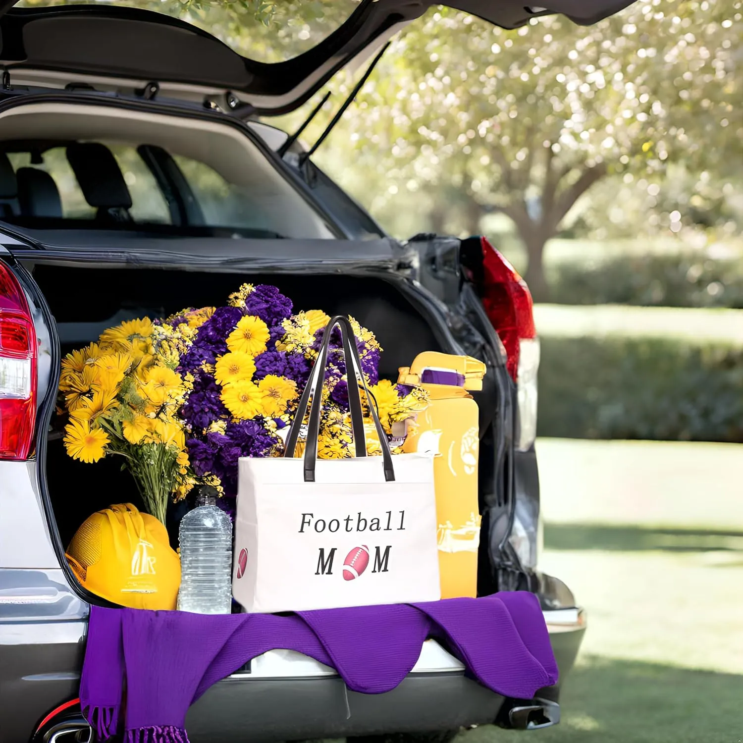 Football Mom Bag for Women, Football Accessories, Sports Team Essentials, Team Mom Gifts