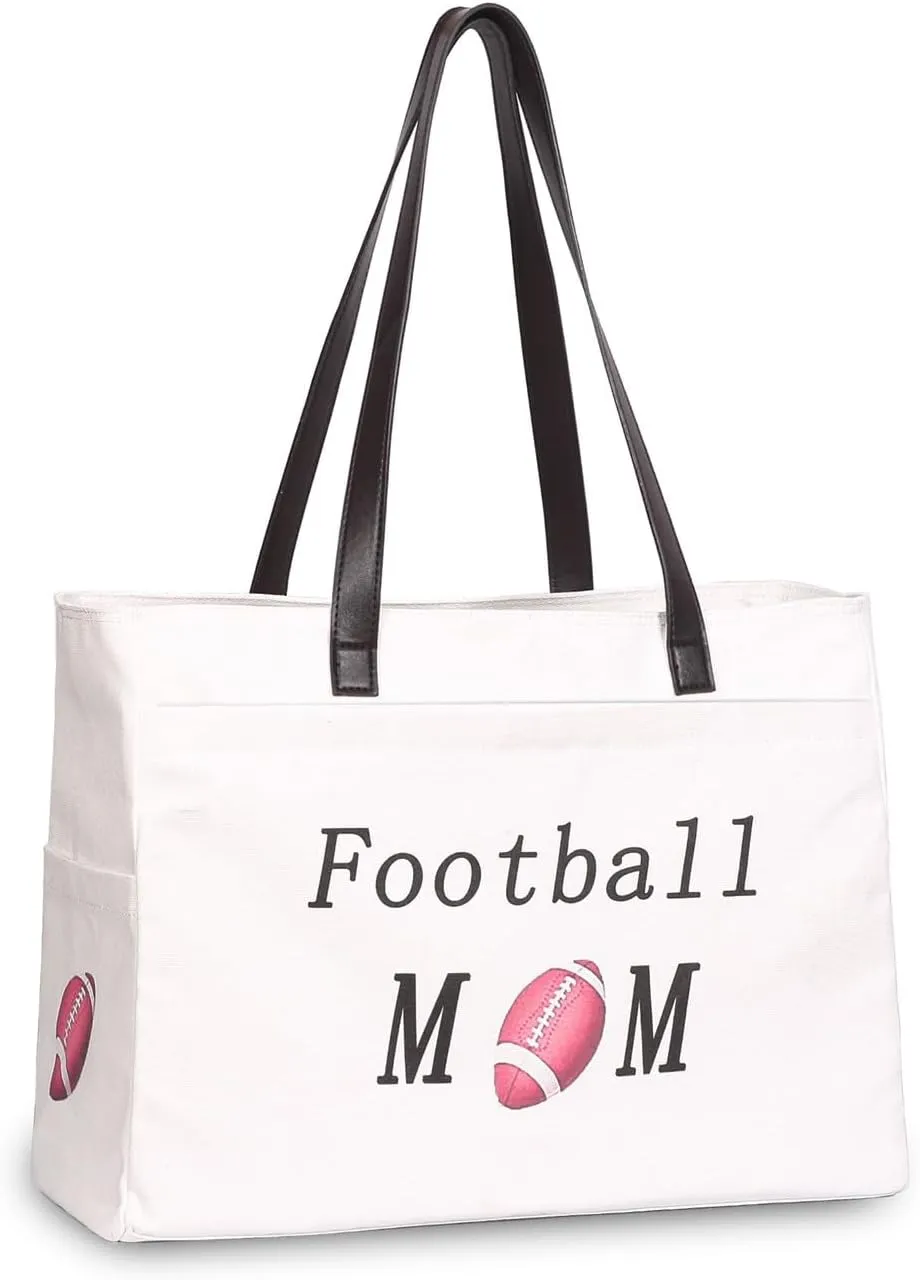 Football Mom Bag for Women, Football Accessories, Sports Team Essentials, Team Mom Gifts