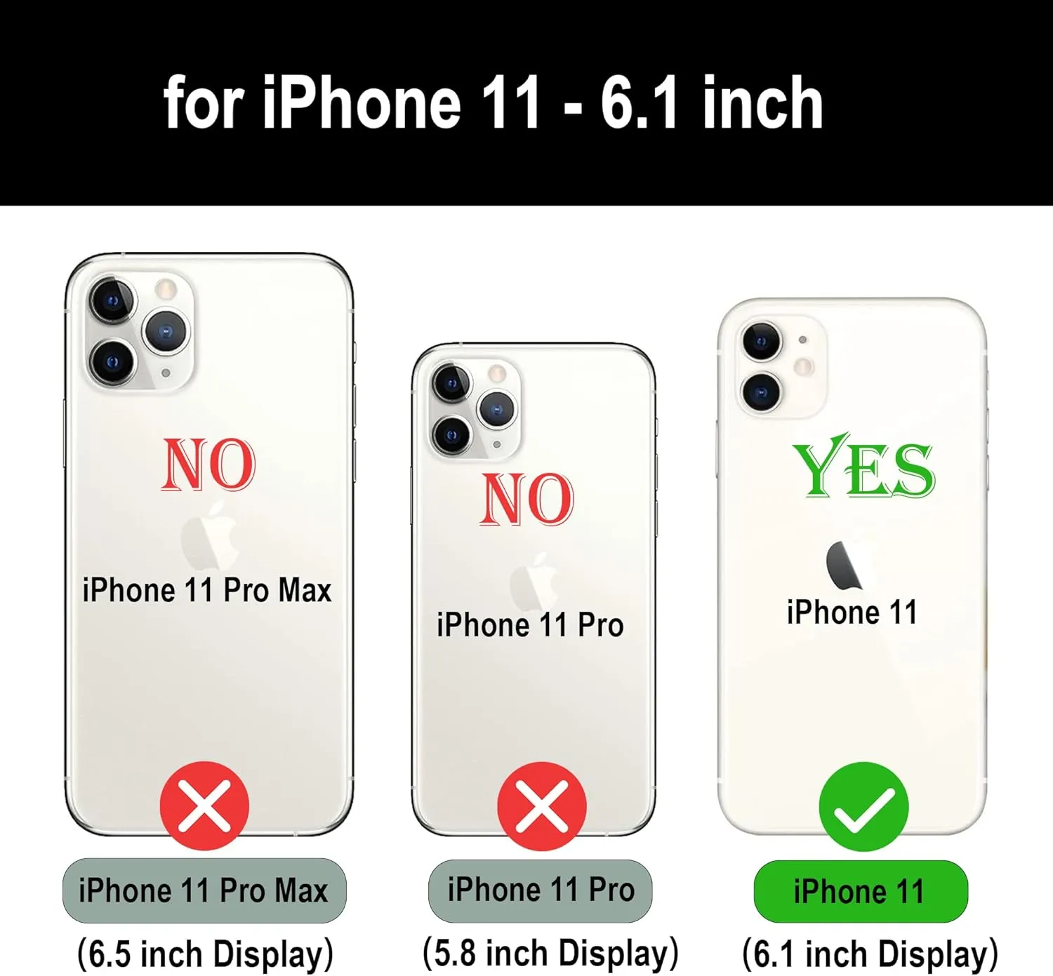 for iPhone 11 Wallet Case for Women, Support Wireless Charging with RFID Blocking Card Holder, PU Leather Zipper Wallet Detachable Magnetic Phone Case with Crossbody Strap, Purple