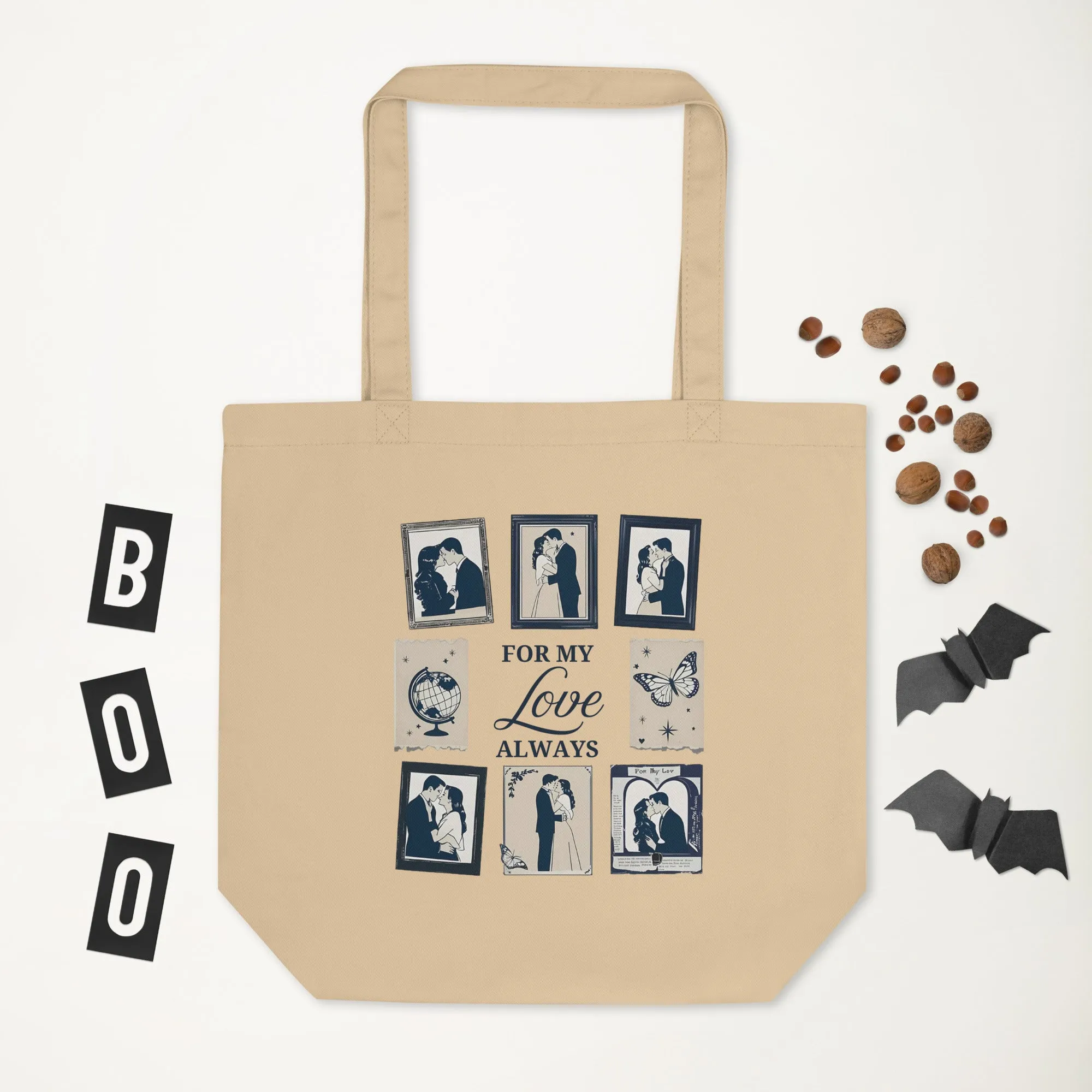 Forever Yours – Romantic Eco Tote for Her