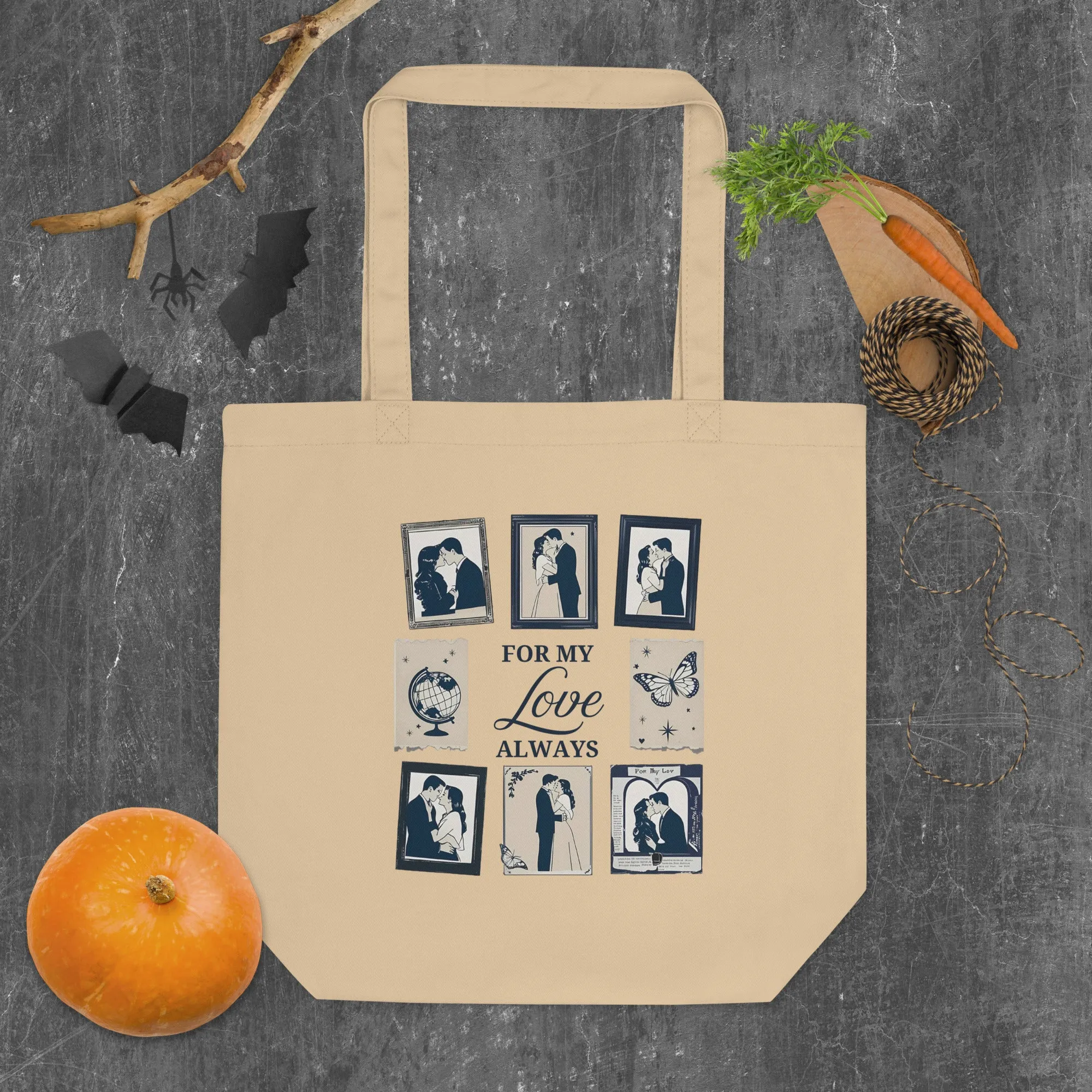 Forever Yours – Romantic Eco Tote for Her
