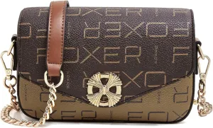 FOXLOVER Small Crossbody Bags for Women Designer Shoulder Purse whit Chain Shoulder Strap