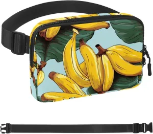 Fresh Bananas-572 Belt Bag for Men and Women Fanny Pack,Belt Bag with Adjustable Strap,Fashion Crossbody Everywhere Belt Bag for Travel Outdoors Running Hiking