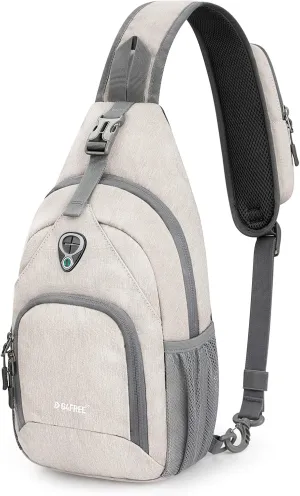 G4Free RFID Sling Bag Crossbody Backpack Small Chest Shoulder Bag Hiking Outdoor