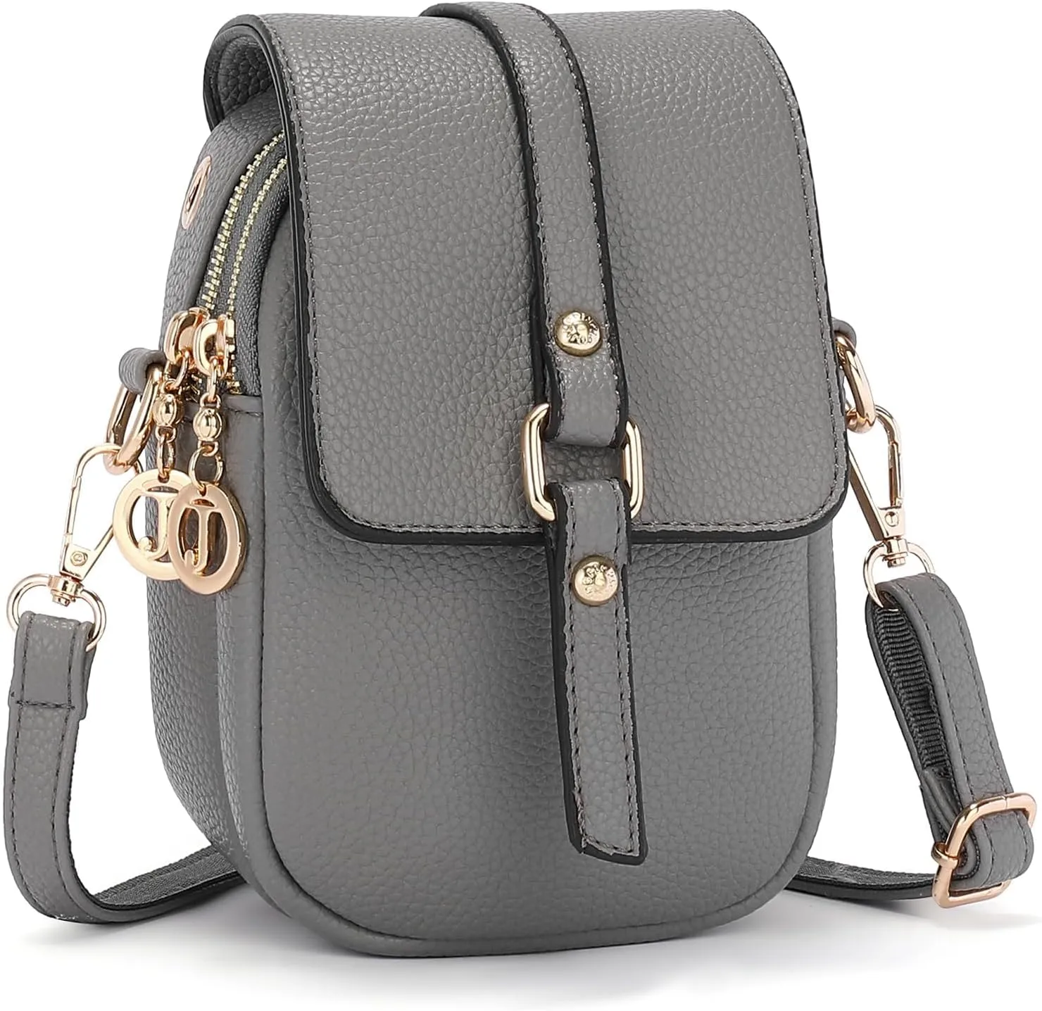 GAEKEAO Small Crossbody Bags for Women Leather Cell Phone Purse Bag Wallet with RFID Blocking Credit Card Slots