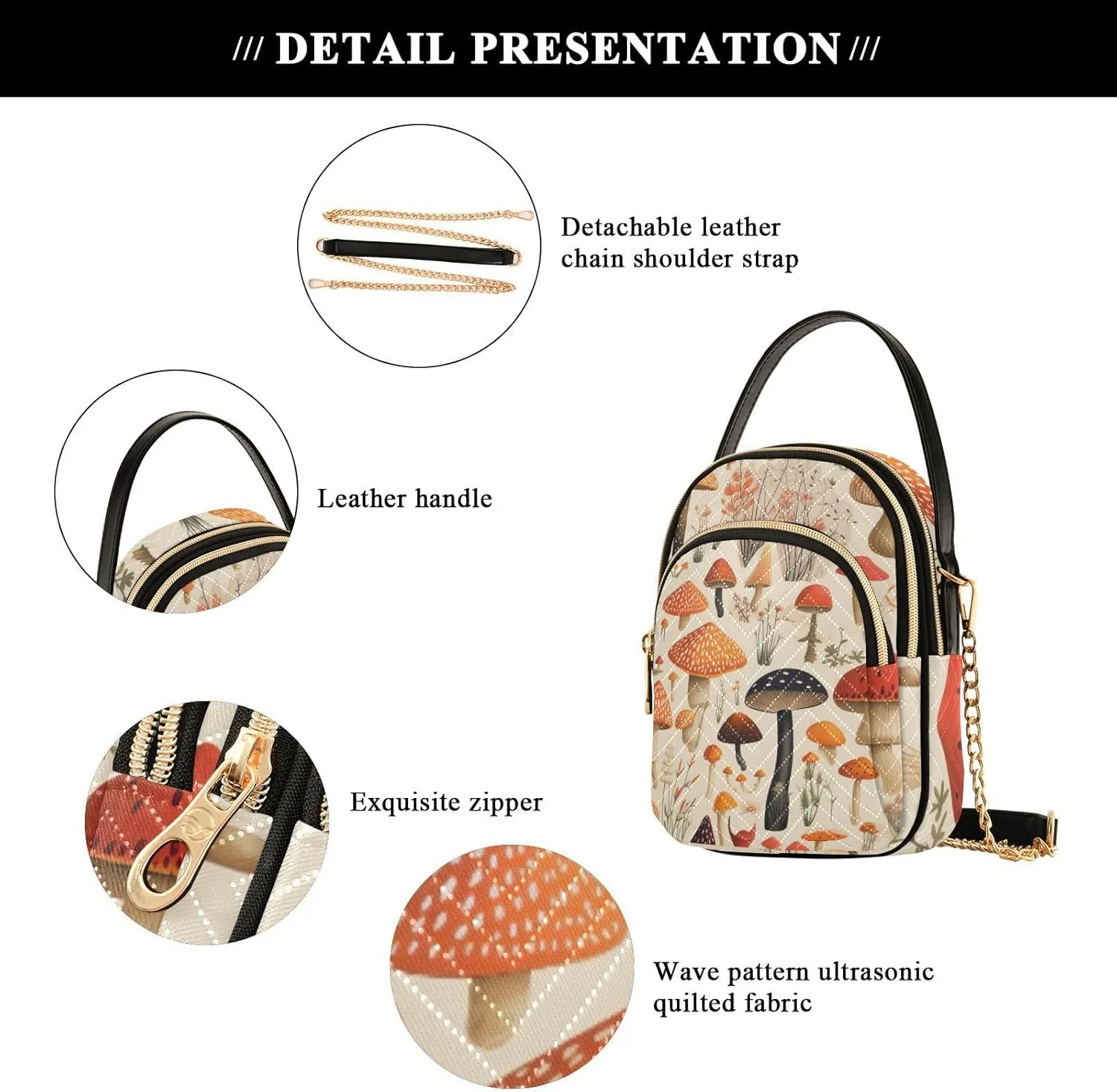 GAIGEO Fantasy Sea Of Clouds And Whale Shoulder Bag, Casual Crossbody Purse Crossbody Purse with Long Strap
