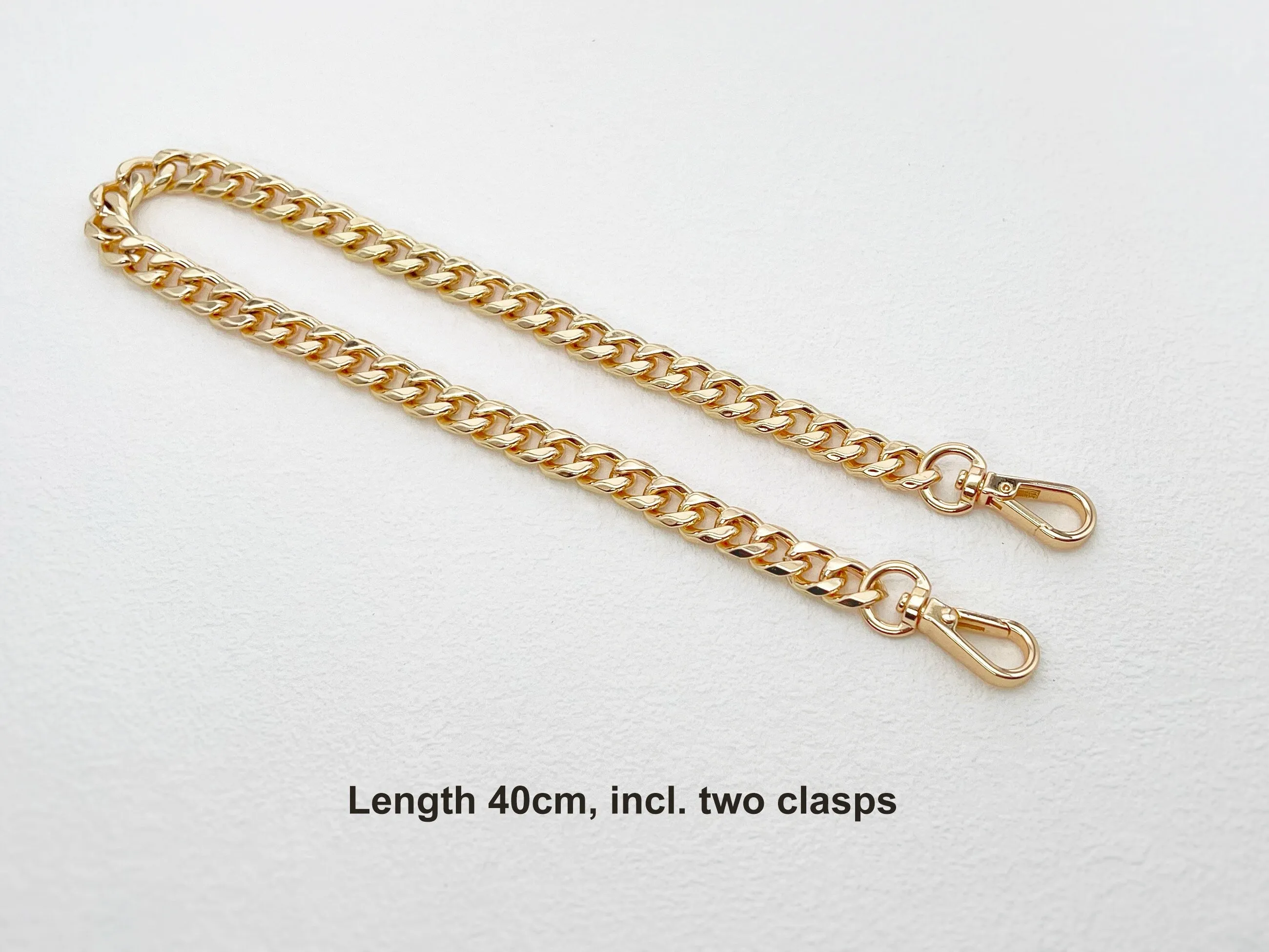 Gold Bag Chain Strap 40cm to 130cm
