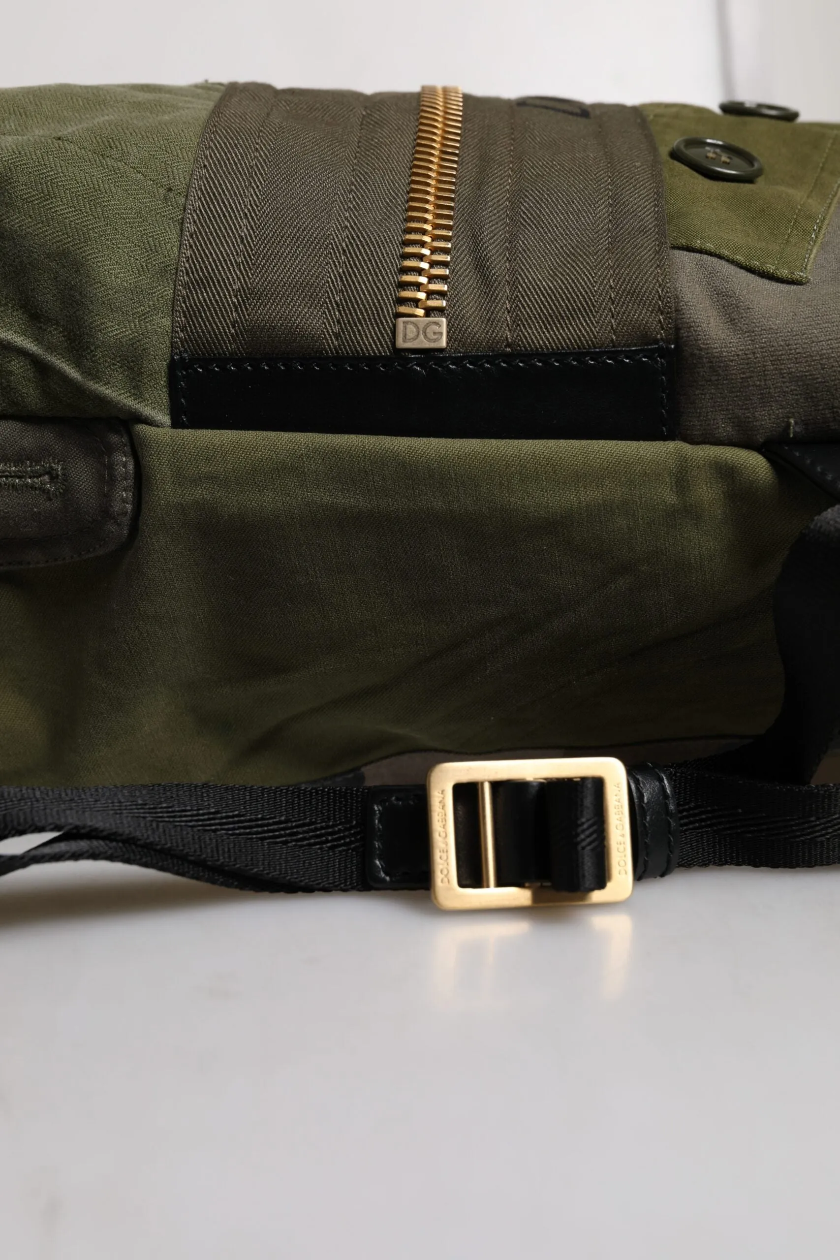 Green Bag Backpack & Dolce Military Gabbana Rucksack Door-to-door delivery Premium variety Patchwork