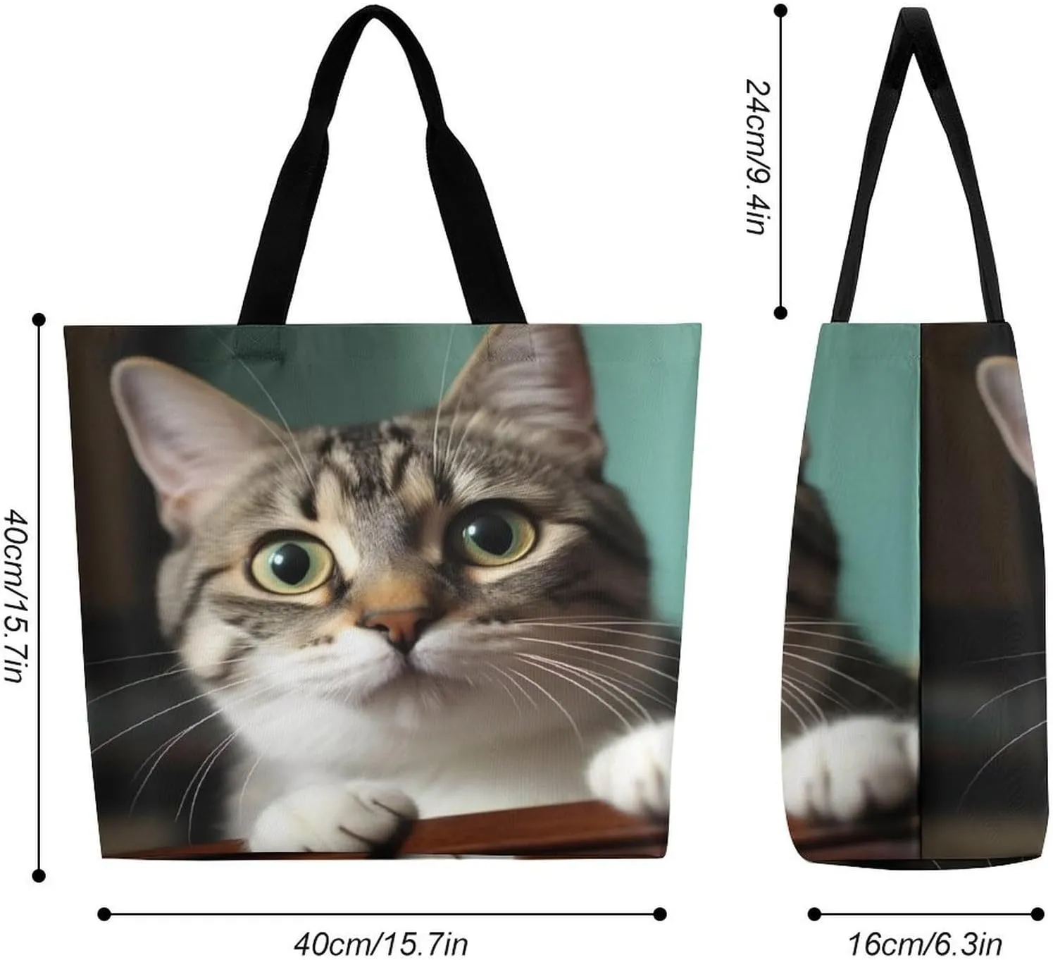 Grocery Bag Reusable Tote Bag Bright Sunshine Summer Beach Shopping Bag Foldable Handbag Shoulder Bag for Travel