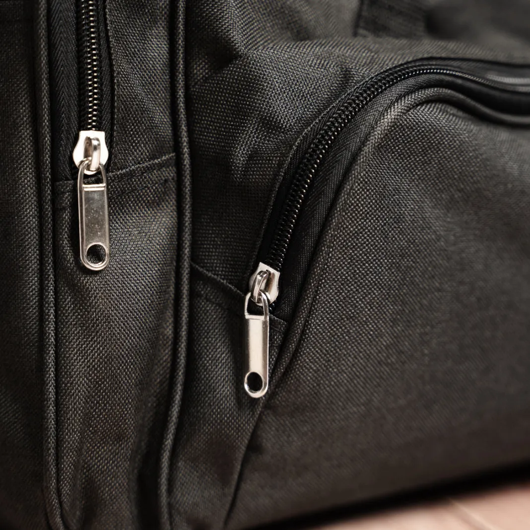 Groomsmen Gift Set of 5 Personalized Black Duffle Bags