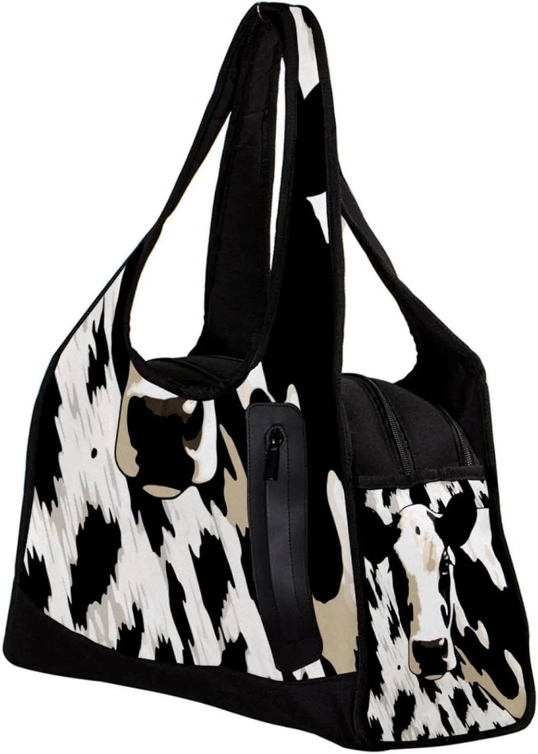 Gym Bags for Men,Travel Duffel Bags for Women,Cow Texture,Workout Bag