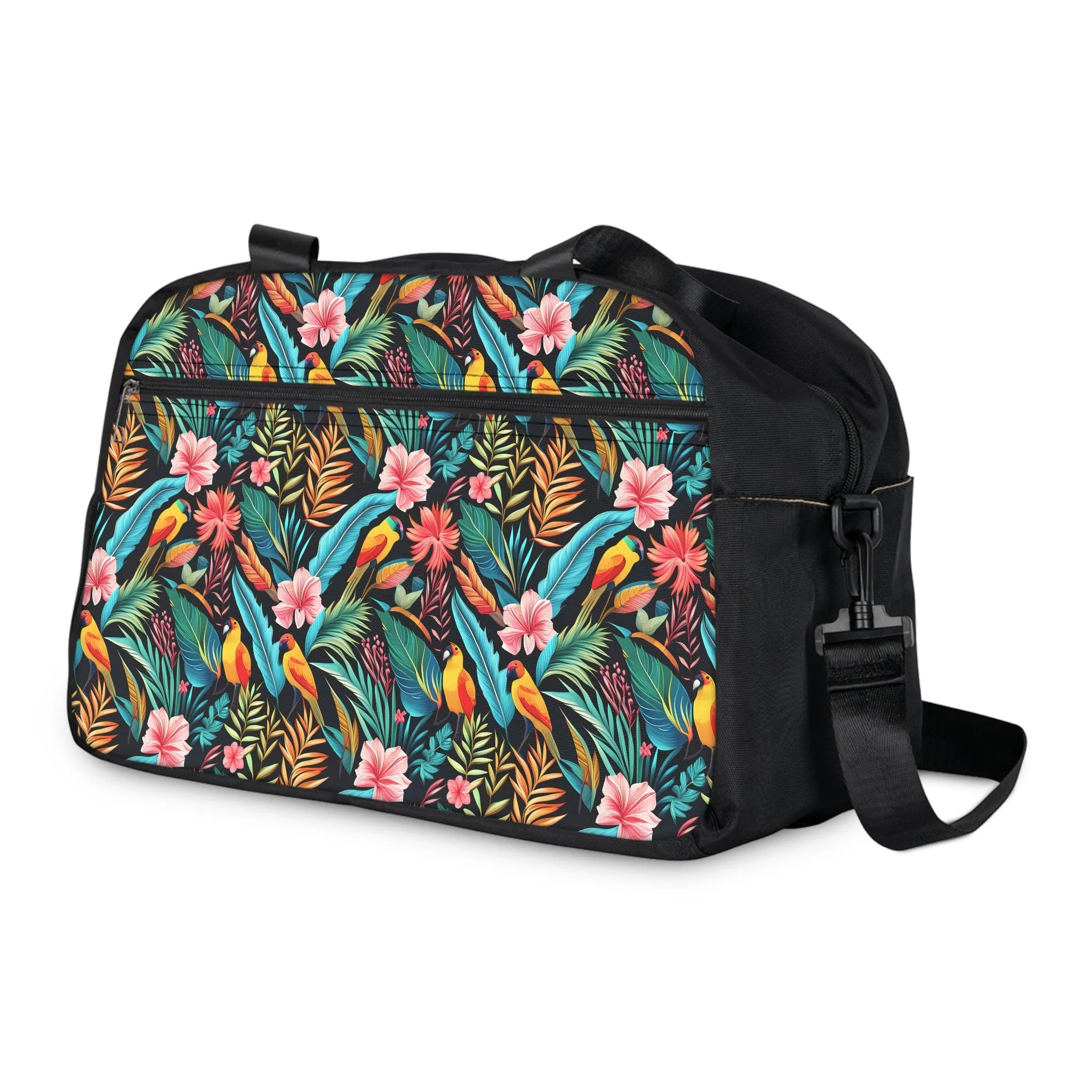 Gym Duffel Bag - Electric Jungle