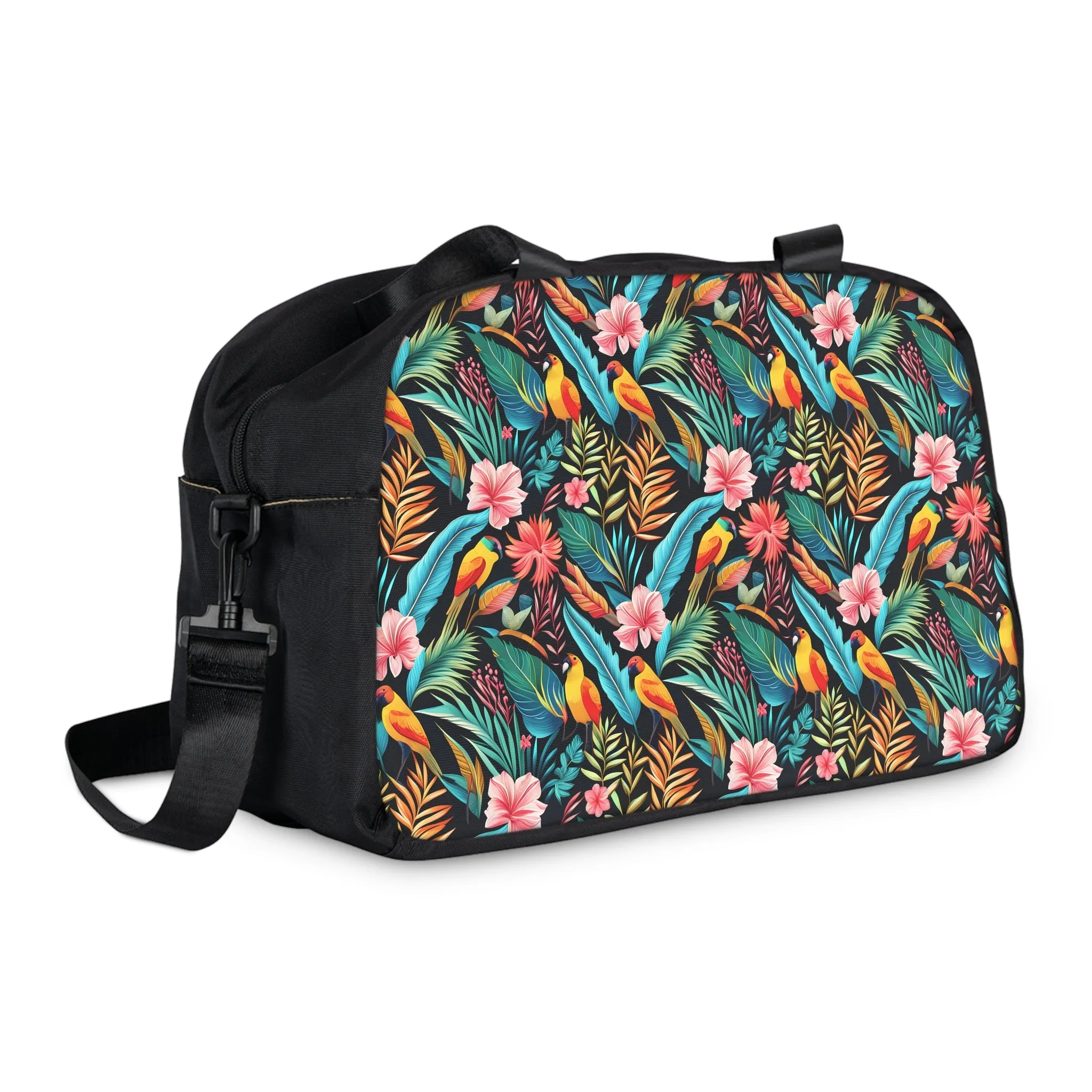 Gym Duffel Bag - Electric Jungle
