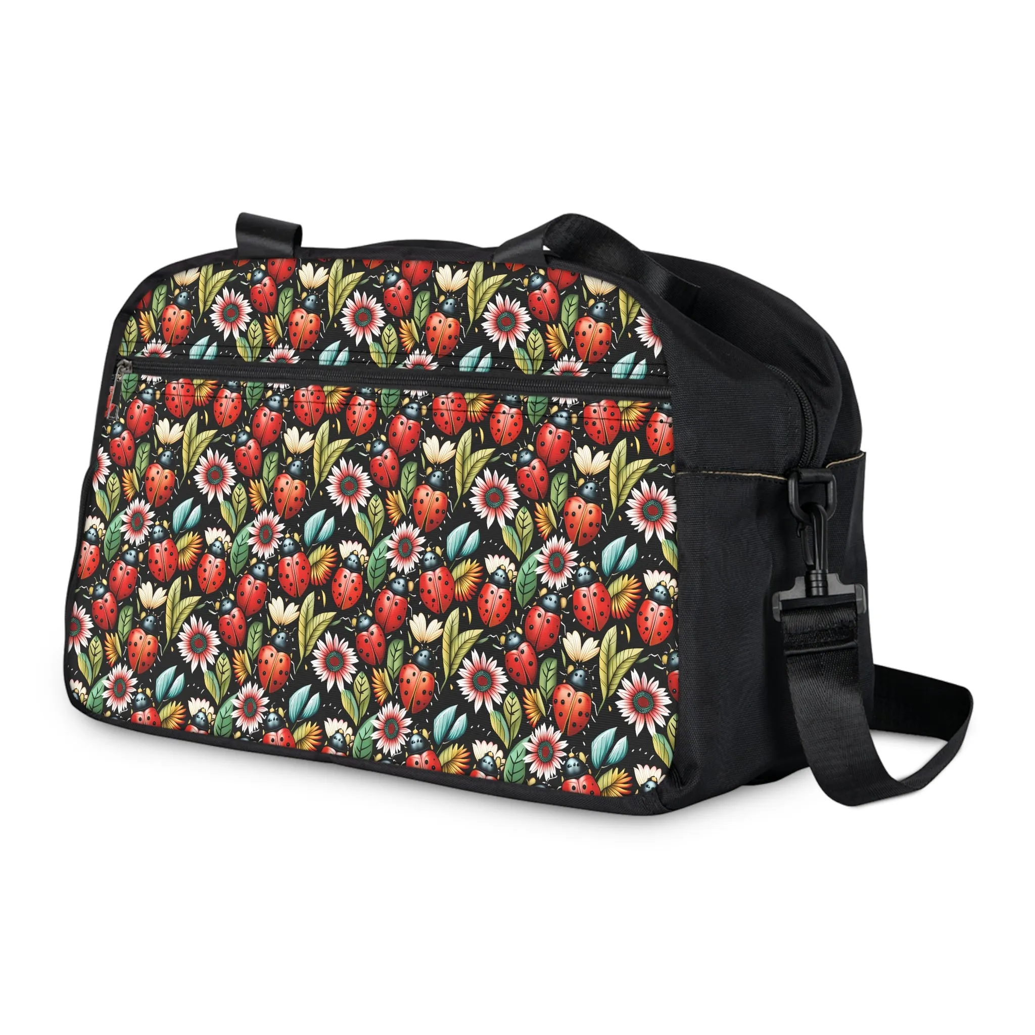 Gym Duffel Bag - Luck be a Ladybug