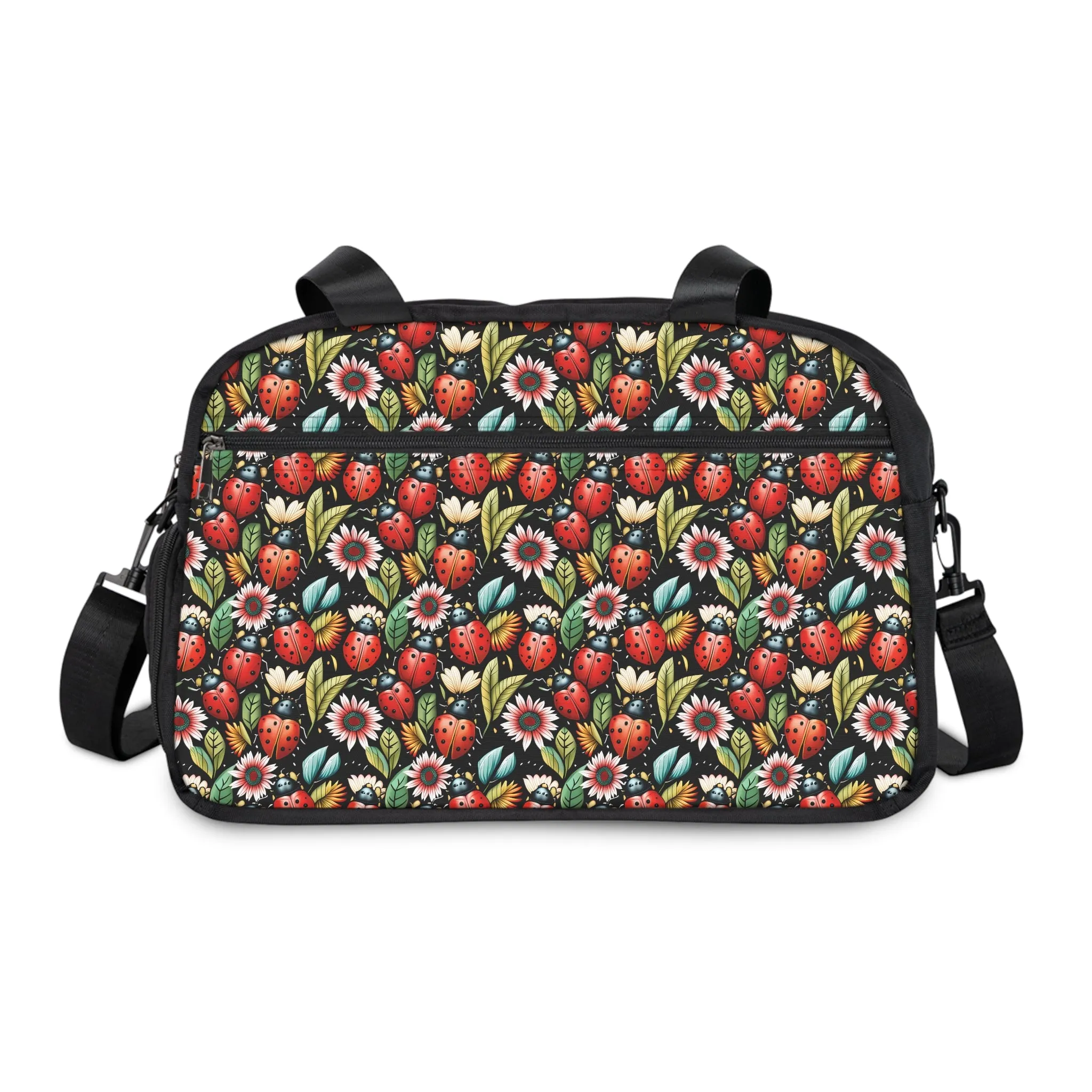 Gym Duffel Bag - Luck be a Ladybug