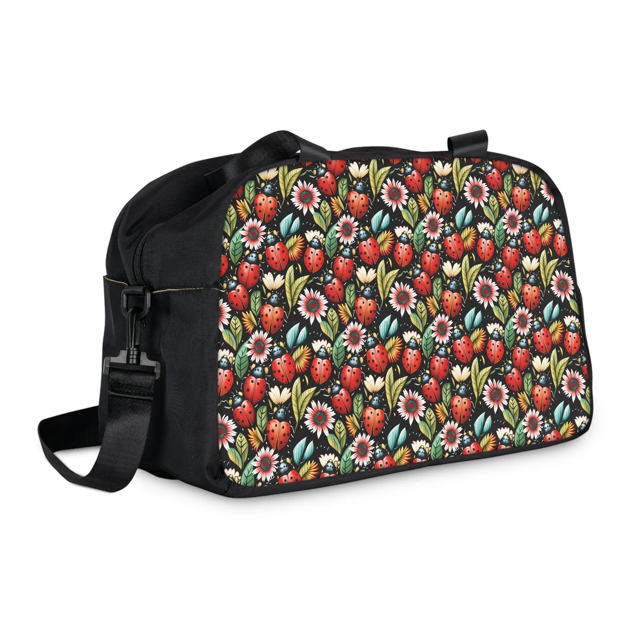 Gym Duffel Bag - Luck be a Ladybug