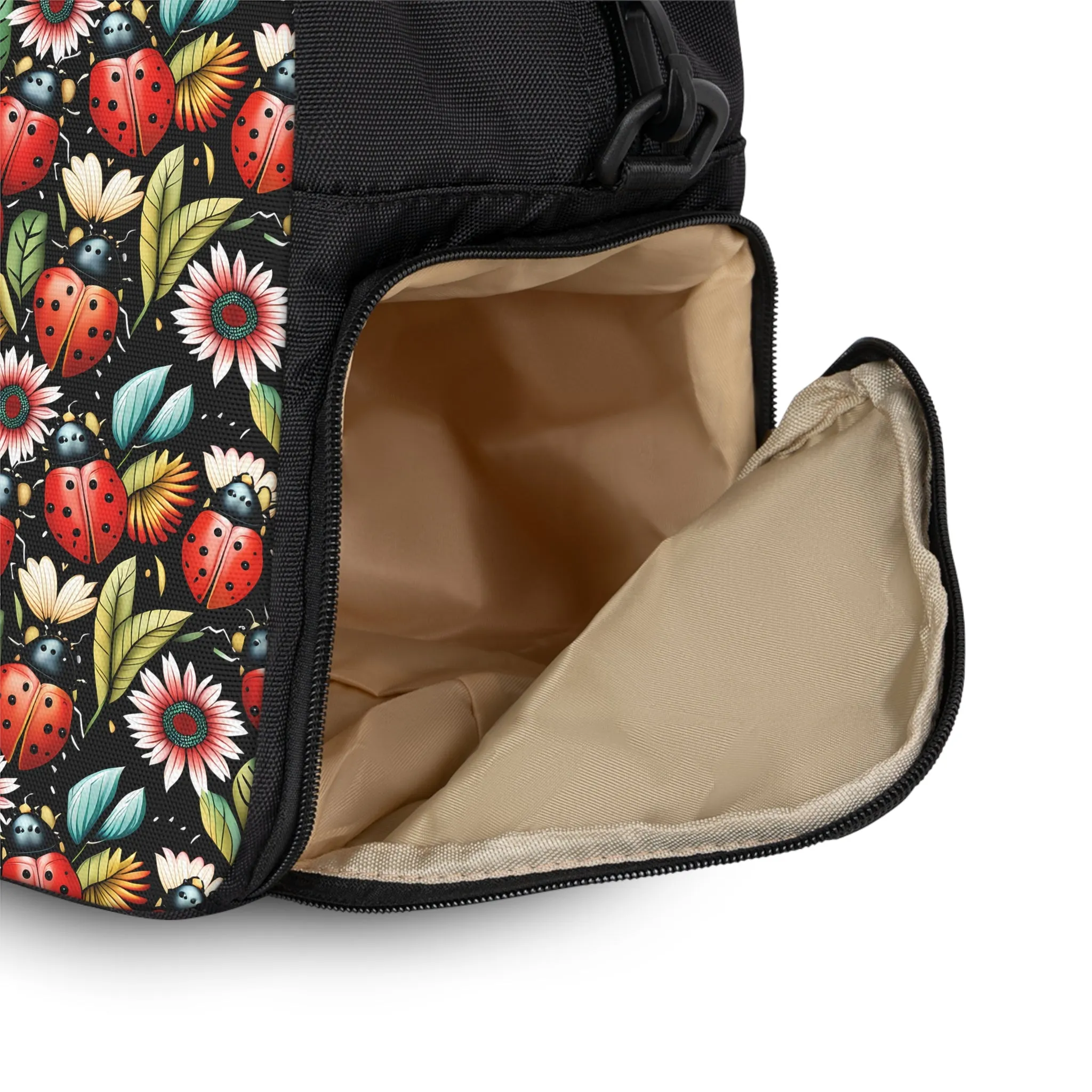 Gym Duffel Bag - Luck be a Ladybug