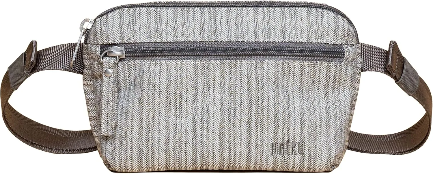 Haiku Waist Pack, Gray Poplar, 7.25" H x 9" W x 0.75" D