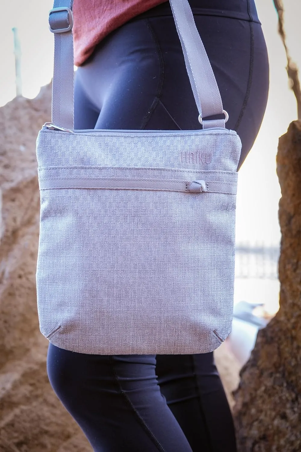 Haiku Women's Small Revel Eco-Friendly RFID Blocking Crossbody Travel Bag