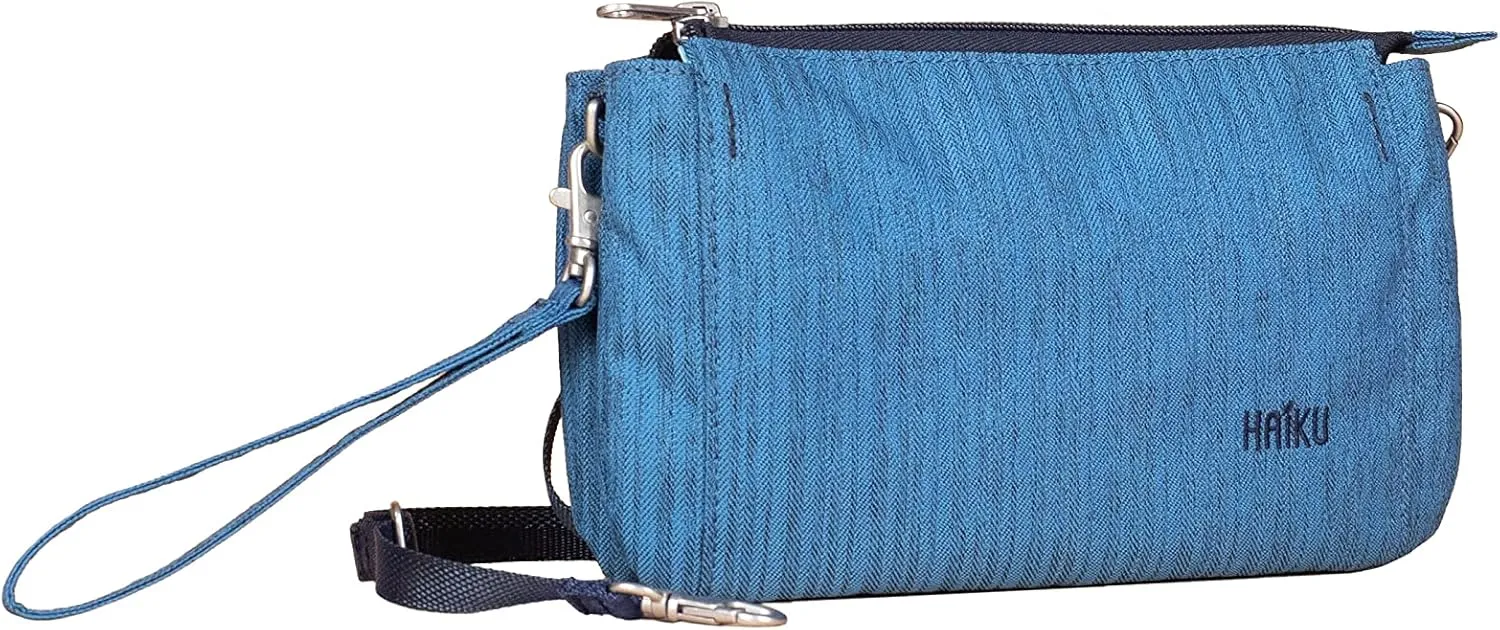 HAIKU Women's Small Stride Crossbody RFID Blocking Wristlet Wallet