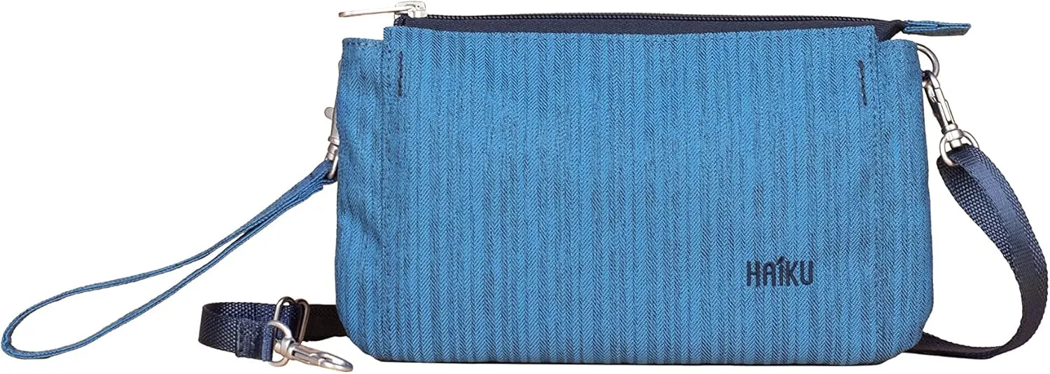 HAIKU Women's Small Stride Crossbody RFID Blocking Wristlet Wallet
