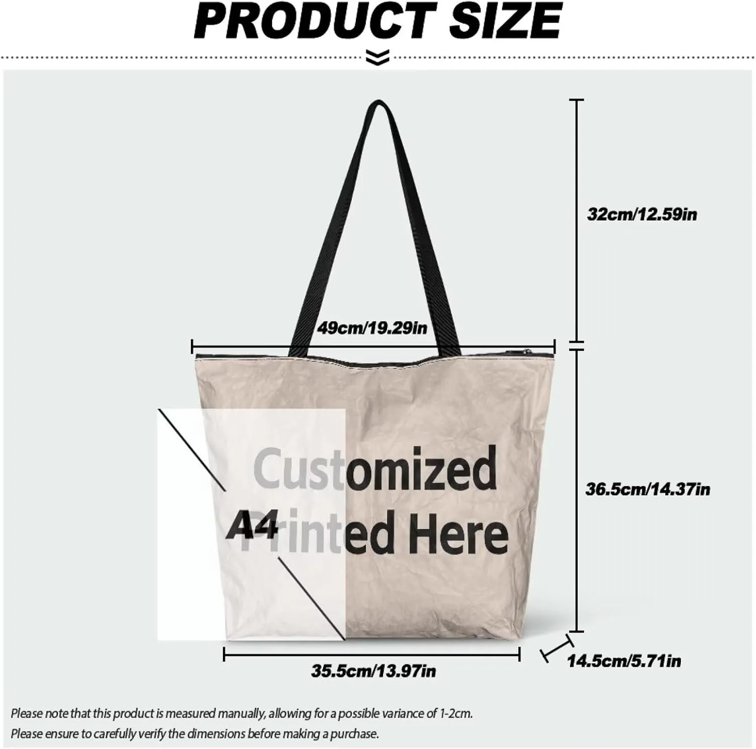 Halloween Flame Skull Women Tote Paper Bag Gothic Butterfly Foldable Tote Bag, Cow Print Large Work Commute Bag