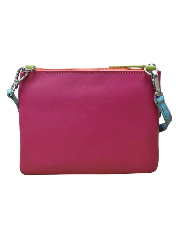 Handbag Cell Phone Paradise Multi Leather RFID Blocking  6040