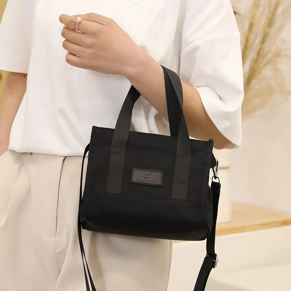 Handbag Waterproof Nylon Shoulder Bag Simple Messenger Bag Shopping Bag Women Handbag