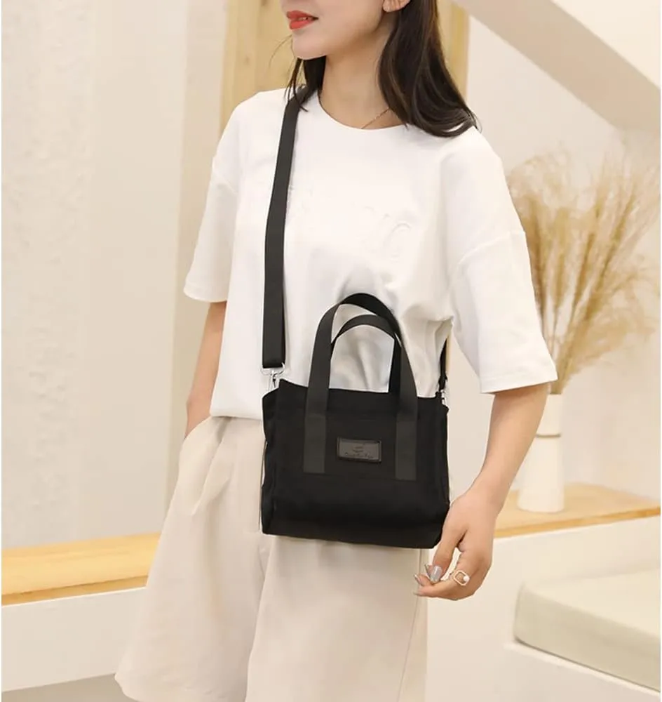 Handbag Waterproof Nylon Shoulder Bag Simple Messenger Bag Shopping Bag Women Handbag