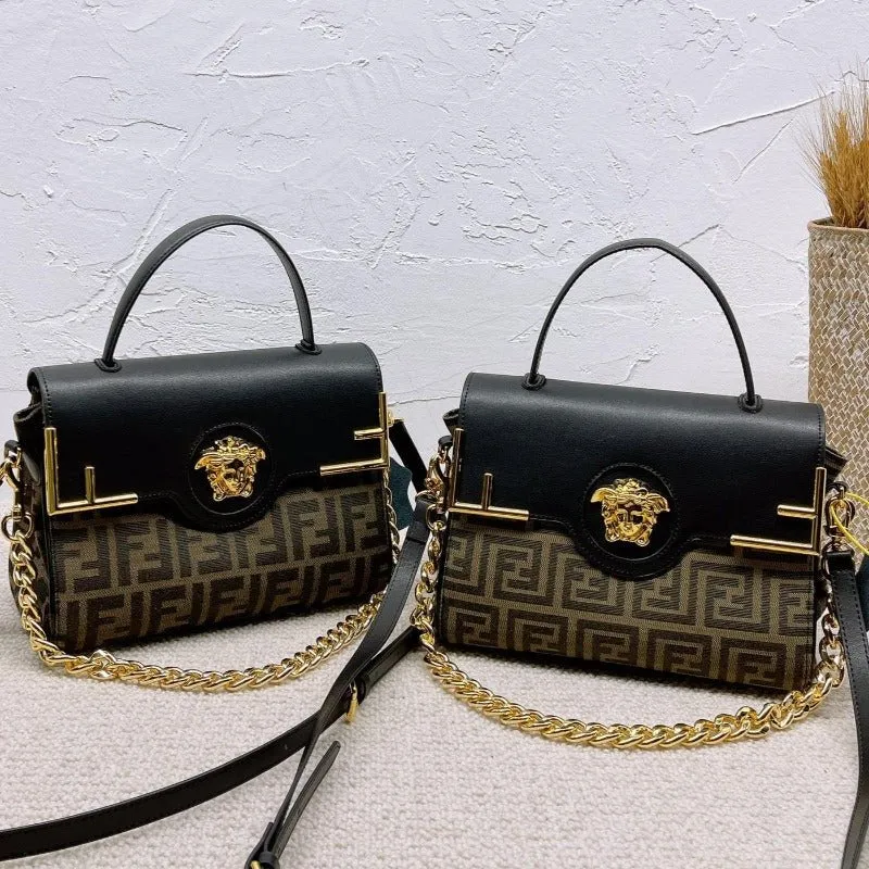 Handle Top ESMEE Exceptional Brown/Black Stable La Medusa - Bag