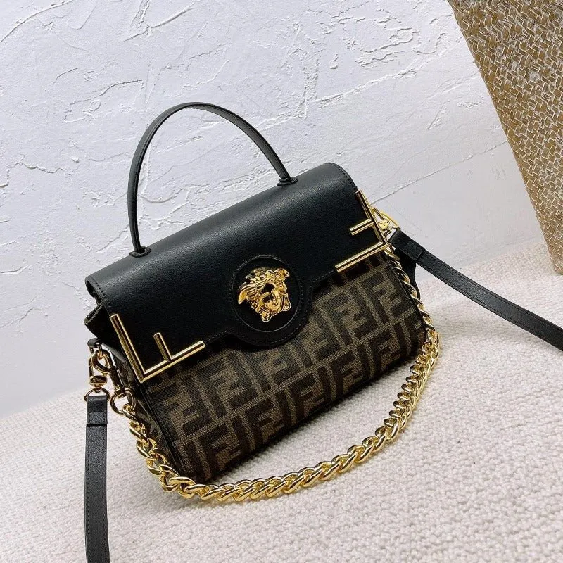 Handle Top ESMEE Exceptional Brown/Black Stable La Medusa - Bag