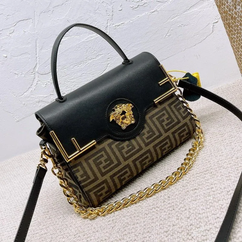 Handle Top ESMEE Exceptional Brown/Black Stable La Medusa - Bag