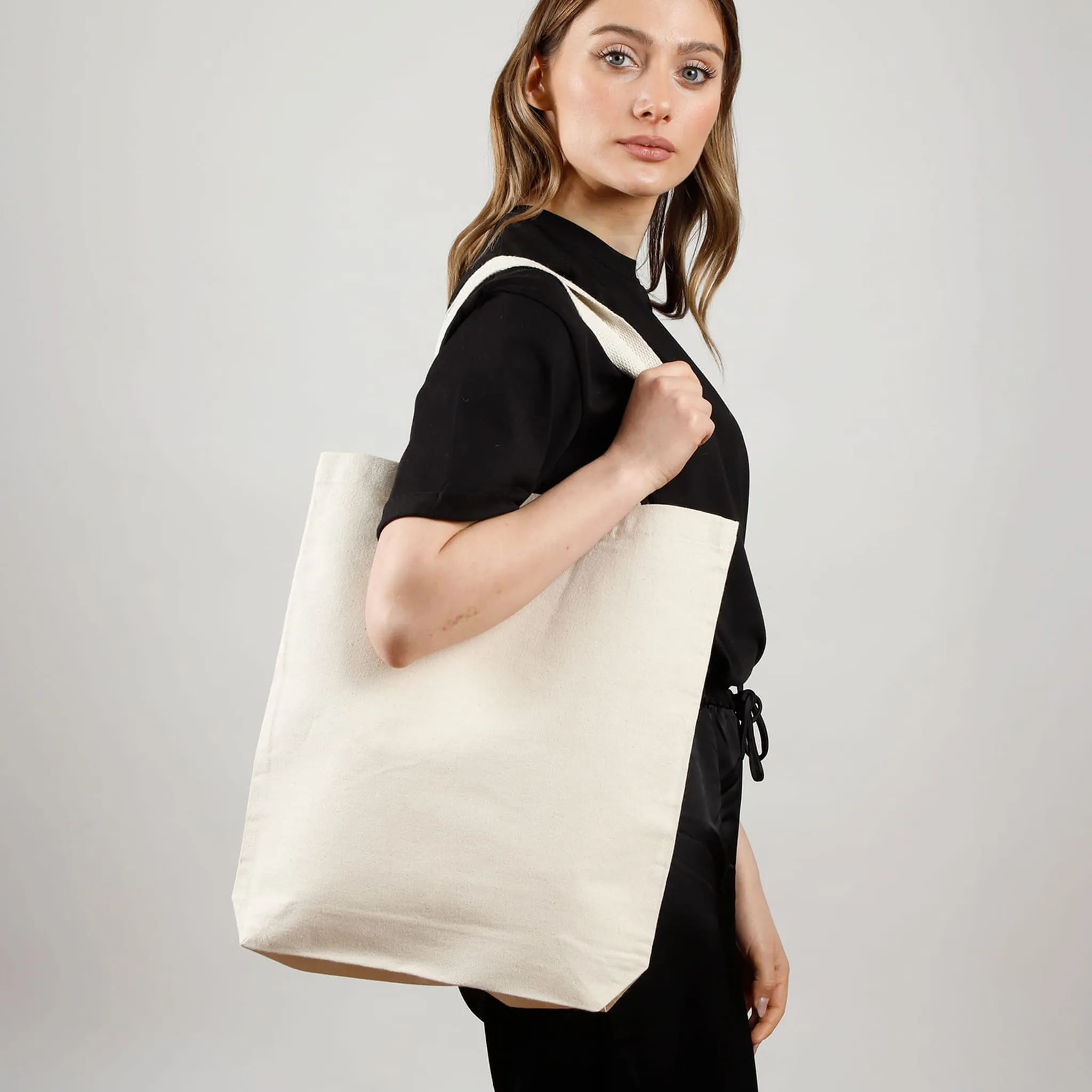 High Quality Promotional Canvas Bag w/Gusset - TG200