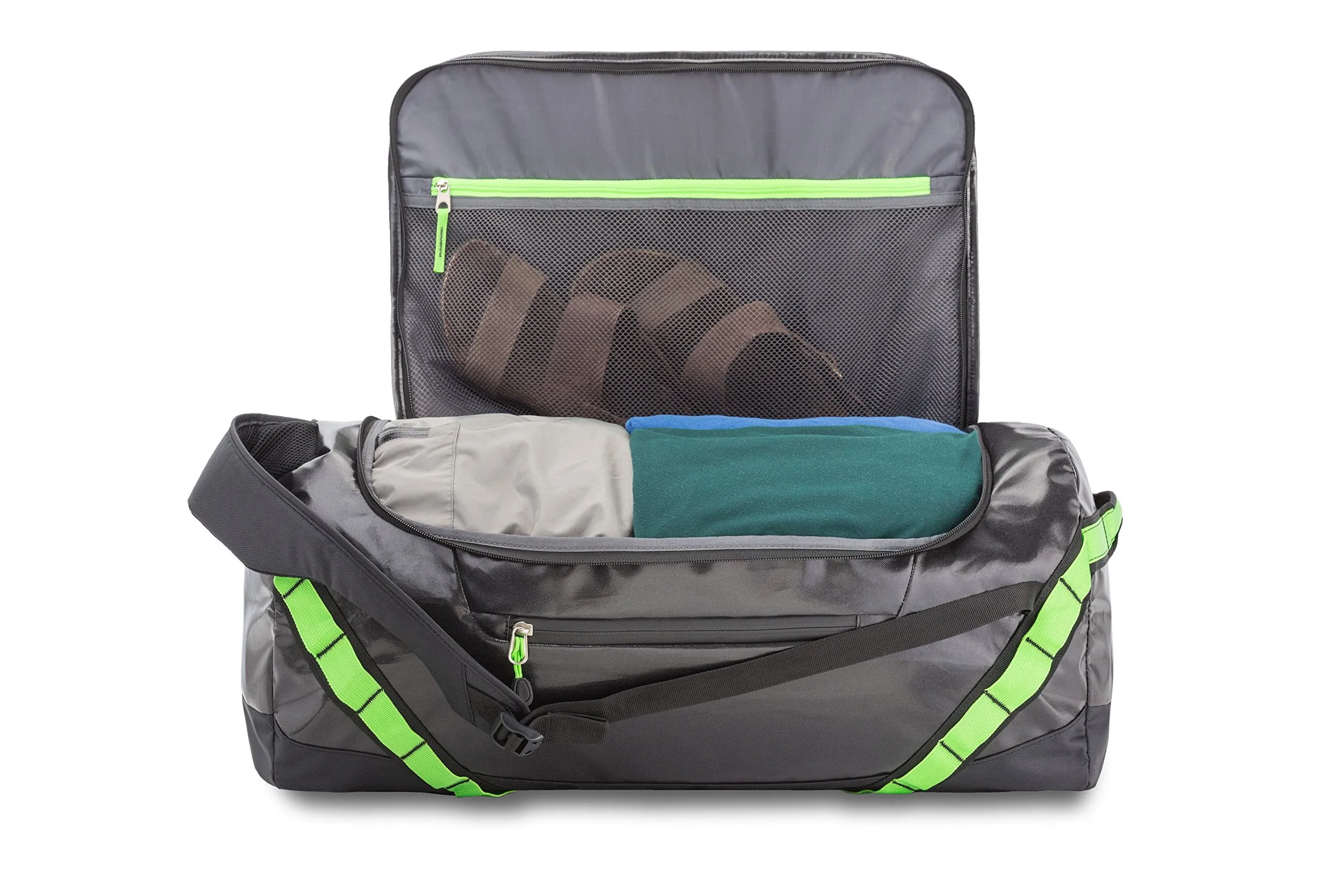 High Sierra Kennesaw Drop-Bottom Wheeled Duffel