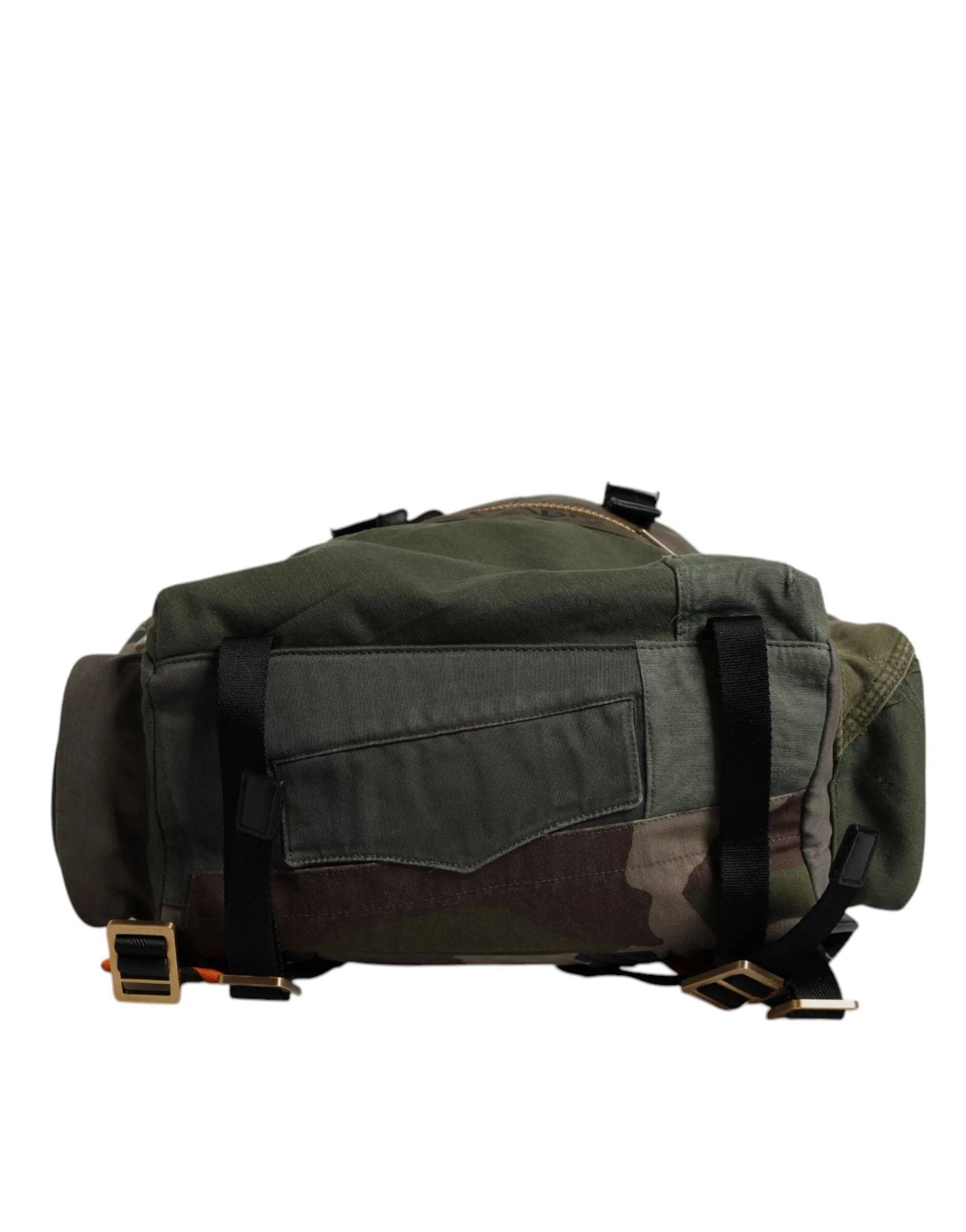 Highly-rated Friendly assistance Dolce Backpack Green Bag Travel Patchwork Military Gabbana &