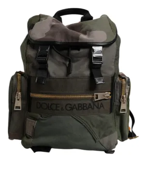 Highly-rated Friendly assistance Dolce Backpack Green Bag Travel Patchwork Military Gabbana &