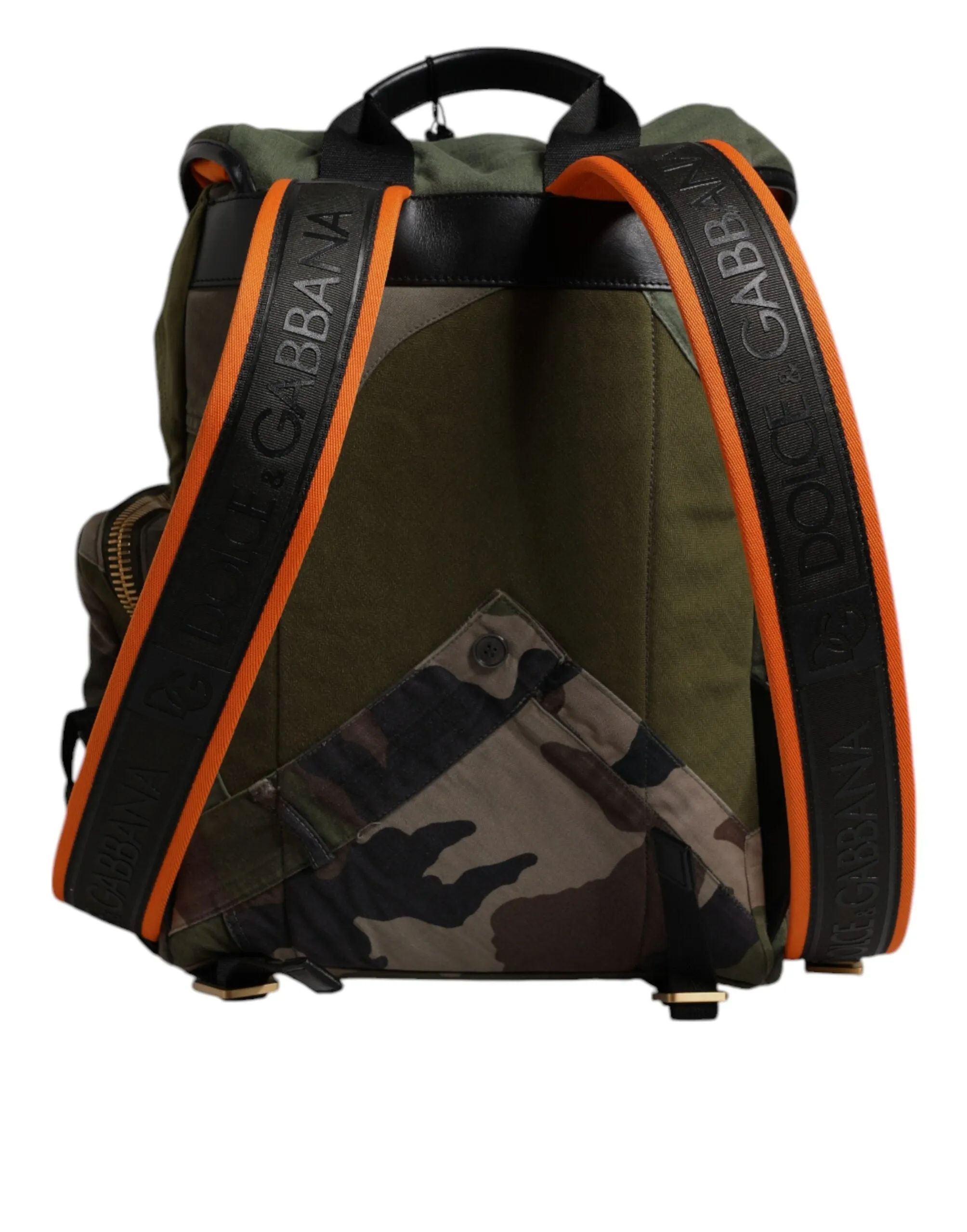 Highly-rated Friendly assistance Dolce Backpack Green Bag Travel Patchwork Military Gabbana &