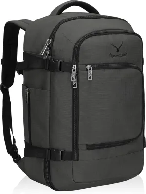 Hynes Eagle Travel Backpack 40L Flight Approved Carry on Backpack Men Large Cabin Weekender Laptop Backpack Women 15.6 inches