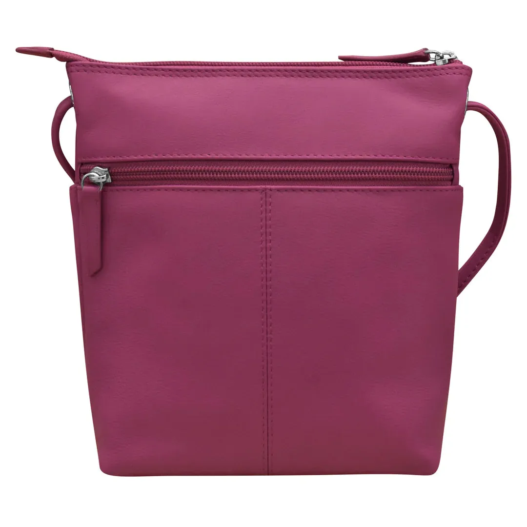 ILI 6661 ORCHID MIDI SAC CROSSBODY INTERNATIONAL LEATHER INDUSTRIES