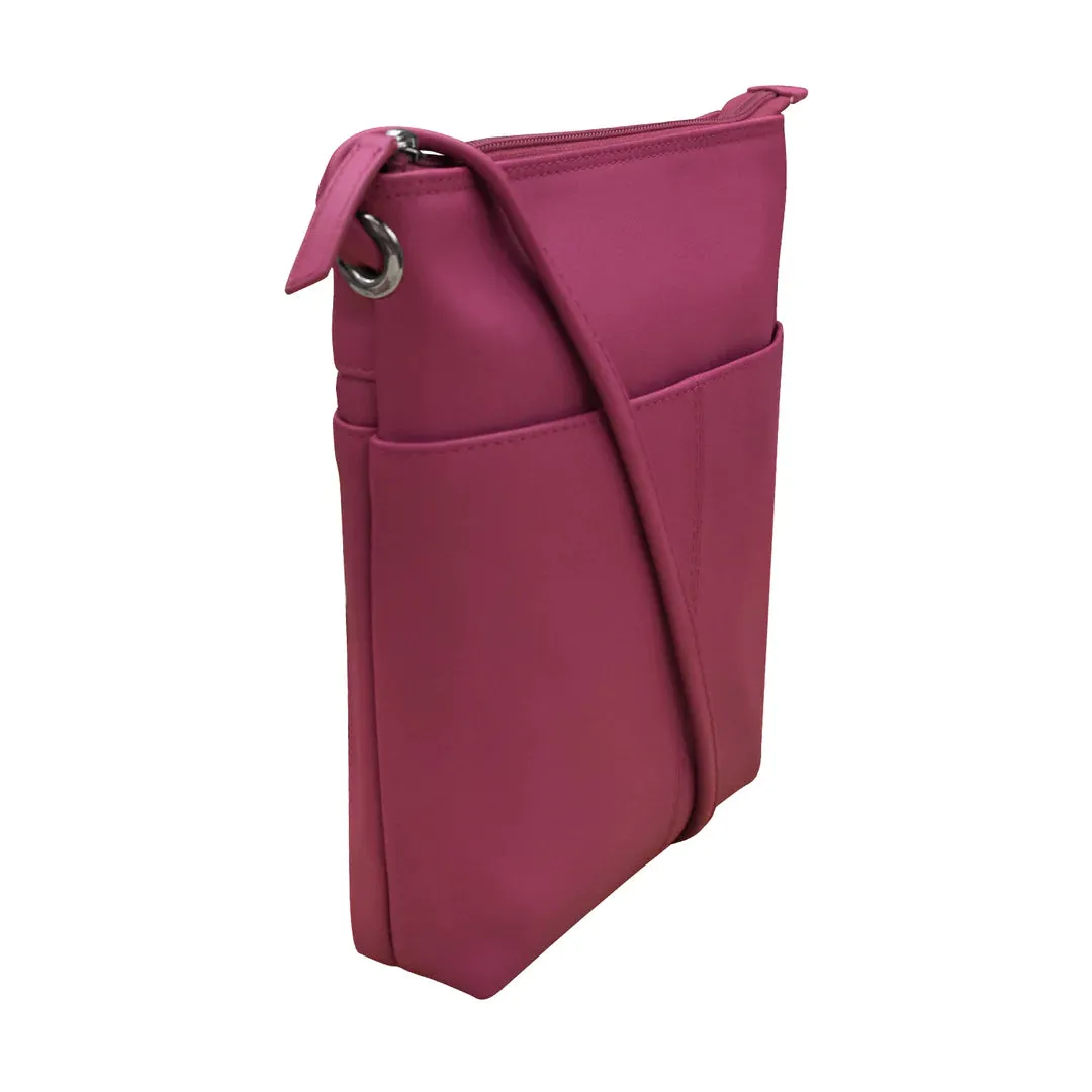 ILI 6661 ORCHID MIDI SAC CROSSBODY INTERNATIONAL LEATHER INDUSTRIES