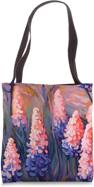 Impressionism Hyacinths Tote Bag
