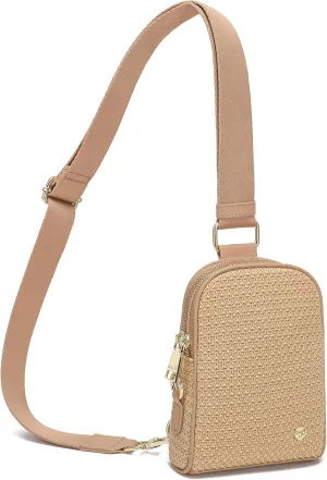 INICAT Summer Straw Bag Small Sling Beach Bag Crossbody Bags for Women