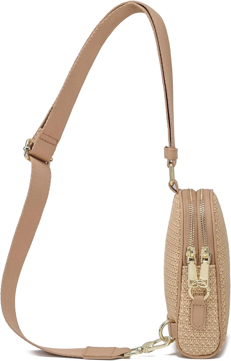 INICAT Summer Straw Bag Small Sling Beach Bag Crossbody Bags for Women