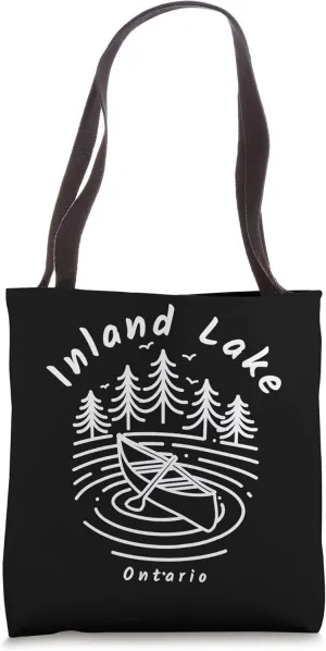 Inland Lake Ontario Tote Bag