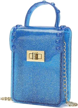 Jelly Crossbody Cell Phone wallets Shoulder Purses Handbag for Women