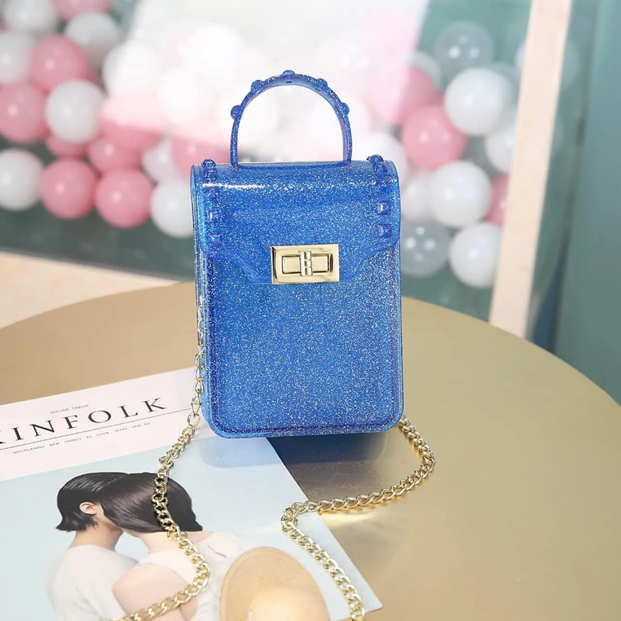 Jelly Crossbody Cell Phone wallets Shoulder Purses Handbag for Women
