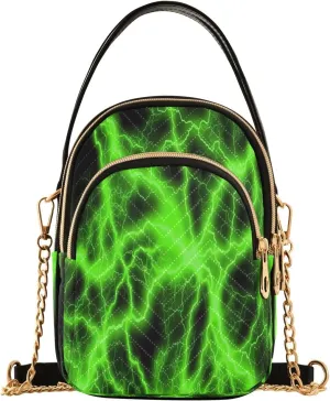 JSTEL Small Crossbody Bag for Women with Compartments,Long Strap Crossbody Purse Polyester Phone Purse Wallet
